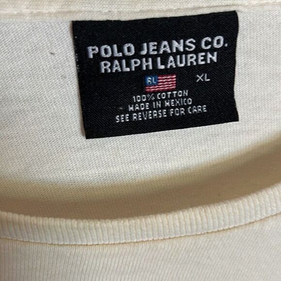 Ralph Lauren Long Sleeve Cooton Tee Shirt XL - Picture 3 of 6